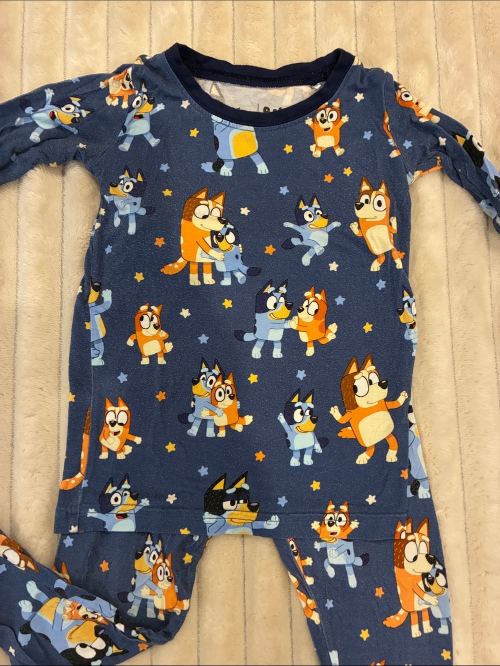Little Sleepies Bluey Dance Party 2-Piece Pajama Set 💙🧡🎶